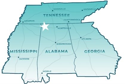 Shoals Aerospace Center - The Shoals Map